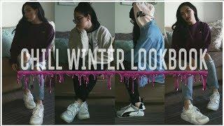 CHILL VIBES - Winter THRIFTED style lookbook