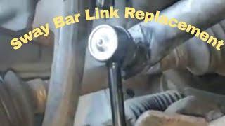 2005 Chevrolet Trailblazer Sway Bar Link Change out 2002-2009