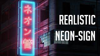 Realistic Neon Signs Tutorial | Cinema 4D