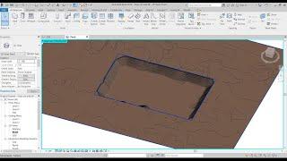 How to cut and fill in revit