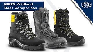 WILDLAND BOOT COMPARISON -- Comparing the HAIX® Original Missoula, Airpower XR1 and Missoula 2.1