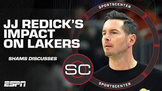 Shams Charania details the impact JJ Redick is already having on Lakers | SportsCenter