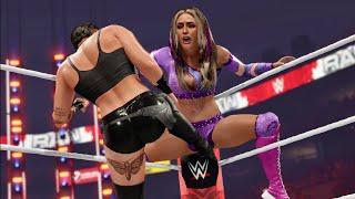 CHELSEA DOMINATED - Rhea Ripley vs Chelsea Green - WWE2K23