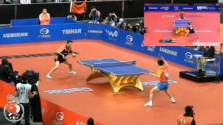 Awesome point: Timo Boll vs Zhang Jike WTTC 2011