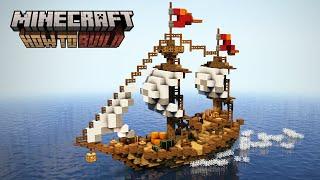 Minecraft 1.19: How to Build a Medieval Ship