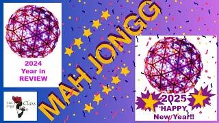 2024 Year in Review Mah Jongg Class Youtube Channel #2024 #2025celebration #ilovemahj