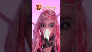 ULIANA TURNS INTO A FLAMINGO  #descendants4 #uliana #disneymakeup #flamingo #descendants #fyp