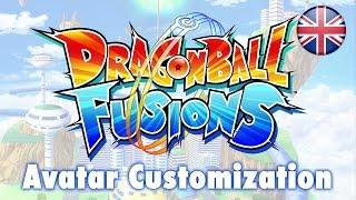 Dragon Ball Fusions - 3DS - Avatar Customization (English)