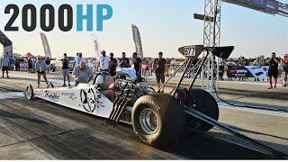 Dragster de 2000HP face Record in Romania 6.9s