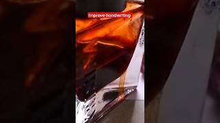 Red impact calligraphy #shorts #shortsfeed | Ajay Bari
