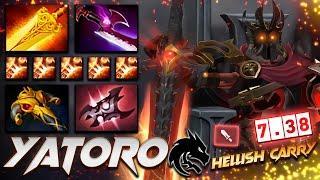 [7.38] YATORO WRAITH KING - Dota 2 Pro Gameplay [Watch & Learn]