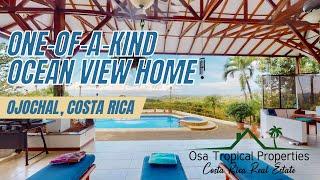 Expansive Ocean View  Home For Sale In Ojochal, Costa Rica