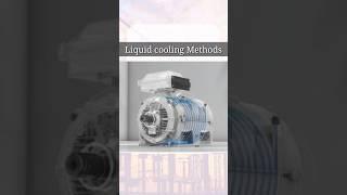 Cooling Methods for Motors: Liquid Cooling vs. Air Cooling #shorts