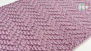 How to Knit Chevron Seed Stitch