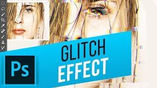 Portrait Glitch Effect | Glitch Distortion in Photoshop