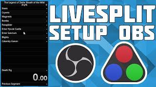 Add a SpeedRun Timer to OBS! Live Split Setup and Install Tutorial!