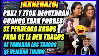 PNKZ Y ZTOK RECUERDAN CUANDO ERAN MISION Y TODO LO QUE HACIAN PARA TONEAR CON TRAGO