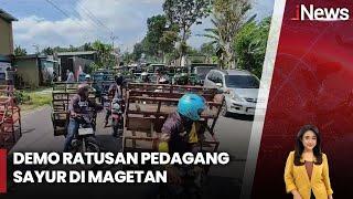 Tak Terima Dilarang Jualan, Ribuan Pedagang Sayur Keliling Geruduk PN Magetan | iNews Sore | 06/02