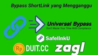 Cara Bypass ShortLink yang Mengganggu | Bypass Shorten URL