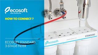 Ecosoft Standard 3-stage Filter Installation (FMV3ECOEXP)