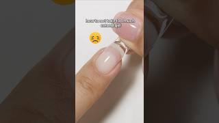 How to apply nail glue correctly without spill gel