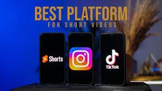 Instagram REELS  vs YouTube SHORTS vs TikTok // BEST Platform for Creators // Real Life Tests