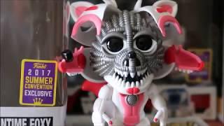 Five Nights At Freddys Jumpscare Funtime Foxy Summer Funko Pop  Convention Exclusive Review