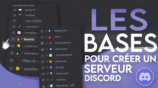 TUTO : LES BASES POUR CRÉER UN SERVEUR DISCORD