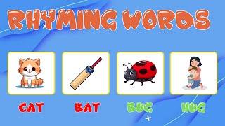 Rhyming Words | Fun Rhymes for Kindergarten & Grade 1 | Bright Minds Club
