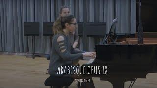 [Par ma soeur] Arabesque opus 18 de Schumann - Piano