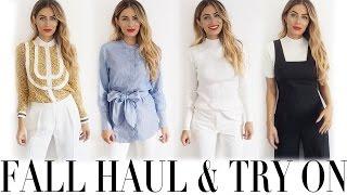 AUTUMN HAUL & TRY ON | Lydia Elise Millen