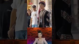 ️ Street Fashion Meets Traditional Tajikistan Clothes! #streetfashion #streetstyle #tajikistan