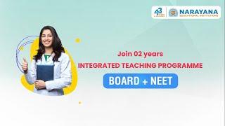 Transform from Ordinary to NEET Ranker | Join 2 Years Integrated Teaching Program