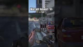 How warrant suspects get treated  #gta5 #lspdfr #shorts