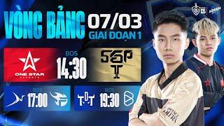 1S vs SGP | BSS vs FPT | BOX vs TDT | ABBEN ENERGY ĐTDV MÙA XUÂN 2025 | NGÀY 07/03