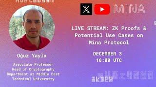 ZK Proofs and Potential Use Cases on Mina Protocol | Talk with Oğuz Yayla