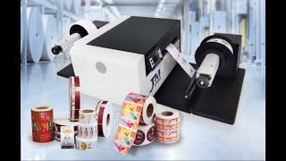 JM210C Roll to Roll Color Label Printer for Small Business