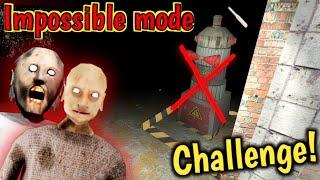 Granny 3 Enhanced - Impossible mode - Tube Escape + Don't use deception with Door Activator