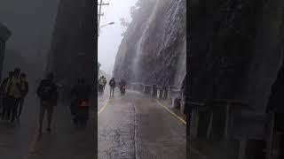 Tirumala Tirupati Ghat Road on Rainy day