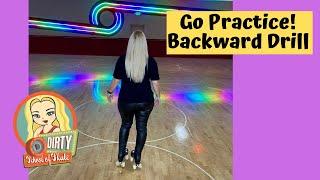 Backward Roller Skating Drill - Easy Way to Get Better!