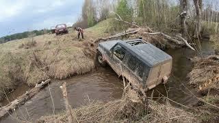 Экспедиция в Кировскую область. Часть 1 - штурмуем броды.