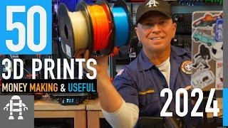 50 Money Making Useful 3D Prints 2024