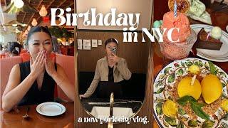 Living in NYC | a wholesome birthday week️