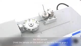 Automatic wire crimp tester -break mode