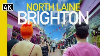 Brighton England - A Perfect Guide to North Laine | 4K Walk  2024