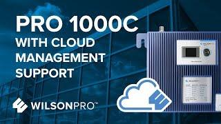 WilsonPro Cloud Service & Pro 1000C, Cloud-Managed Professional Cellular Amplifier | WilsonPro