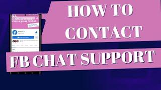 HOW TO CONTACT FACEBOOK CHAT SUPPORT OR META CHAT SUPPORT