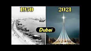 Evolution of Dubai 1950 to 2021 | Evolution of the Dubai || Dubai history || Dubai evolution