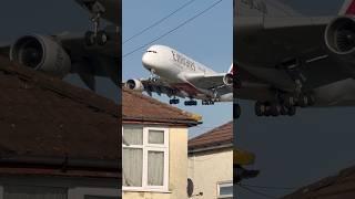 Emirates Airlines Airbus A380 ️ #airbus #aviation #planespotting