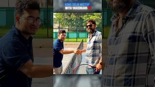 Popu Mama vs Vipu Bhaiya - Tennis Match at AIIMS Delhi
